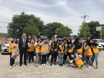 양산면 경로잔치 봉사활동 2