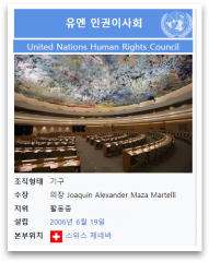 UN 인권이사회 사진